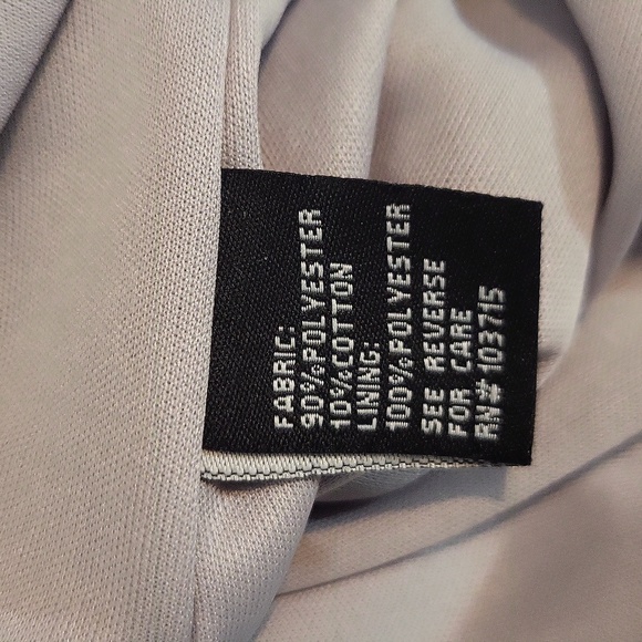 SHERAGANO Gray Lace Overlay Cap Sleeve Skinny Belt Modest Work Dress - Picture 11 of 12